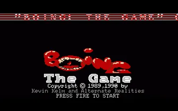 Boing! - The Game_Disk1 screen shot title